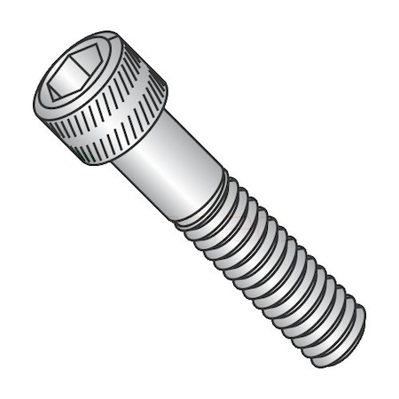 1/4-20 Socket Head Cap Screw, Plain Stainless Steel, 7/8 In Length, 200 PK